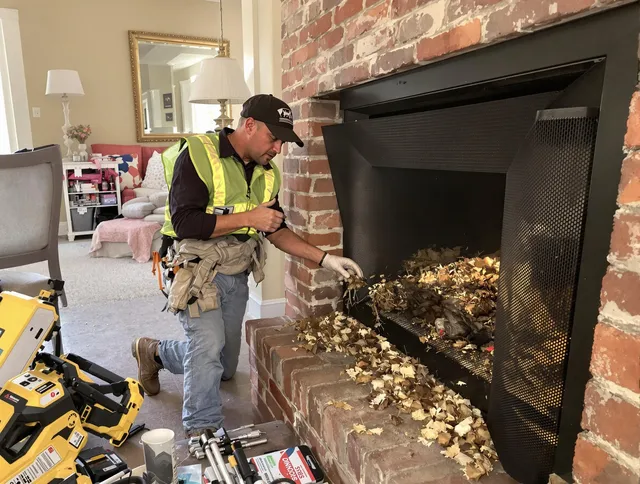 Safe screening installation by Bradenton Chimney Sweep in Bradenton, FL