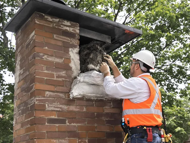 Humane removal of debris and animals by Bradenton Chimney Sweep in Bradenton, FL