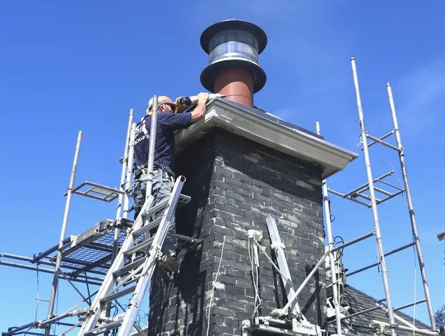 Sturdy chimney crown finished by Bradenton Chimney Sweep in Bradenton, FL