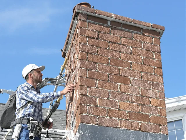 Brickwork for a chimney rebuild by Bradenton Chimney Sweep in Bradenton, FL